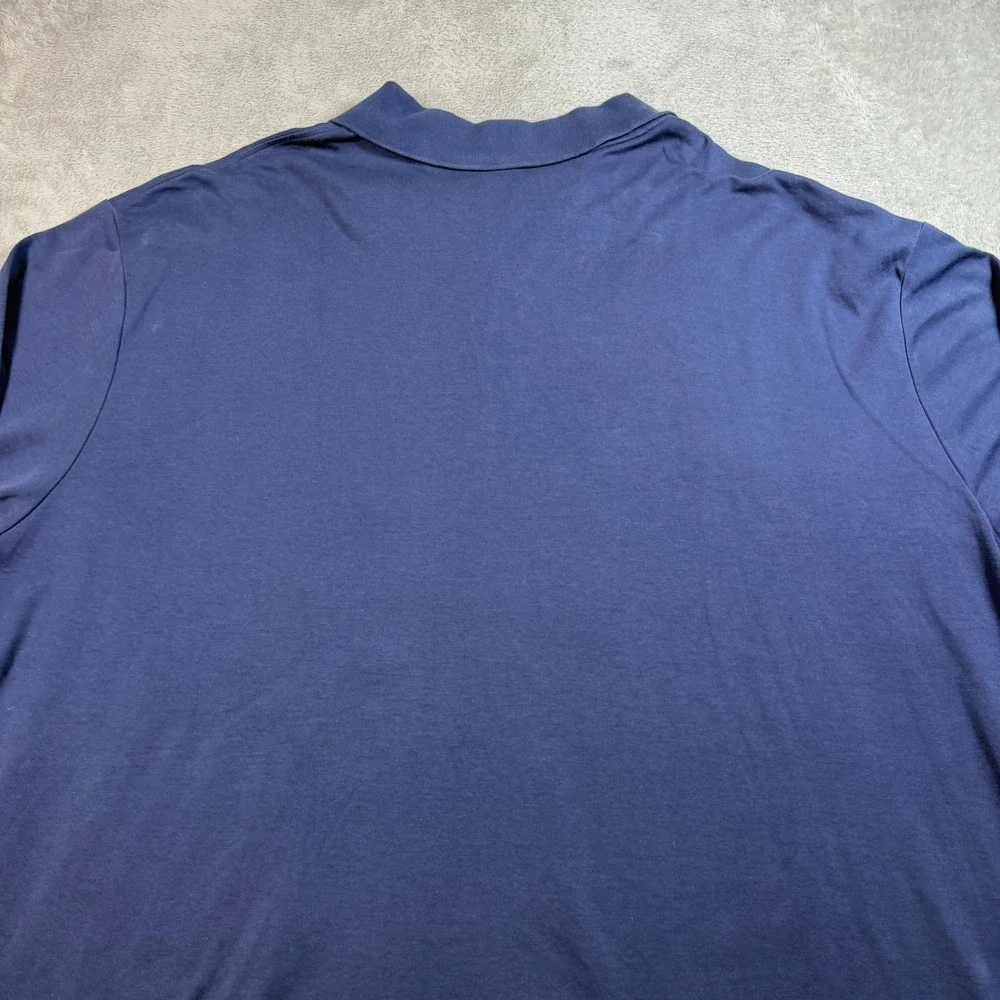 Polo Ralph Lauren Long Sleeve Polo Shirt Mens 3XB Blue Cotton Big & Tall